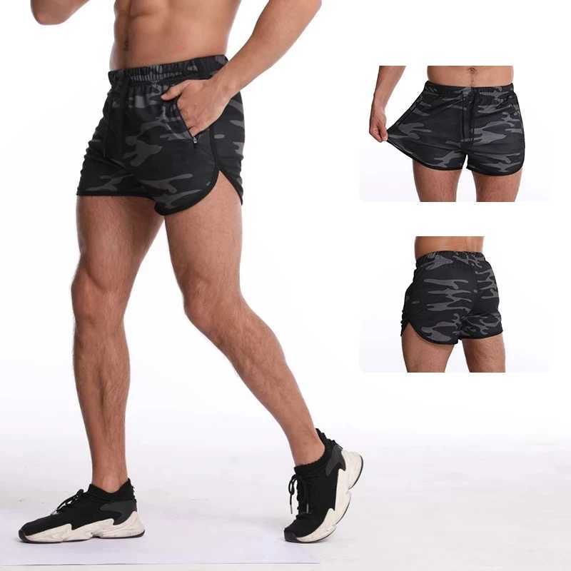 2023 Camo Running Shorts Men Summer Sportswear Gym Fitness Shorts Quick Dry Workout Shorts Training Jogging Sport Short PantsXJ241104