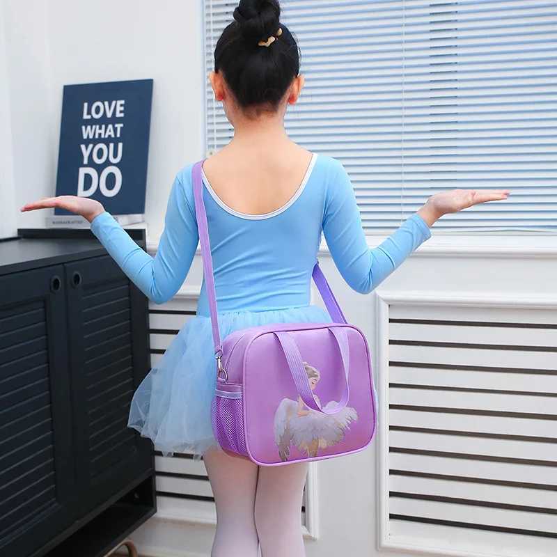 Childrens Handbag for Girl Princess Ballet Sports Yoga Dance Gymnastic Bag Fashion Cute Kids Crossbody Bag Large Capacity New LX241104