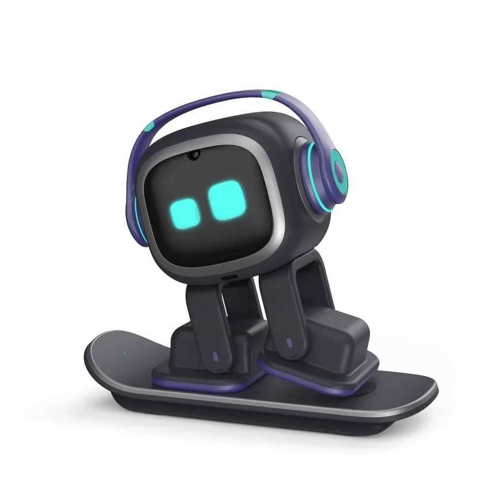 Electronics Robots Emo Robot Emopet Intelligent Robots Electronic Pet Ai Children Voice Interaction Accompany Ai Face Recognition For Desktop Robot J2
