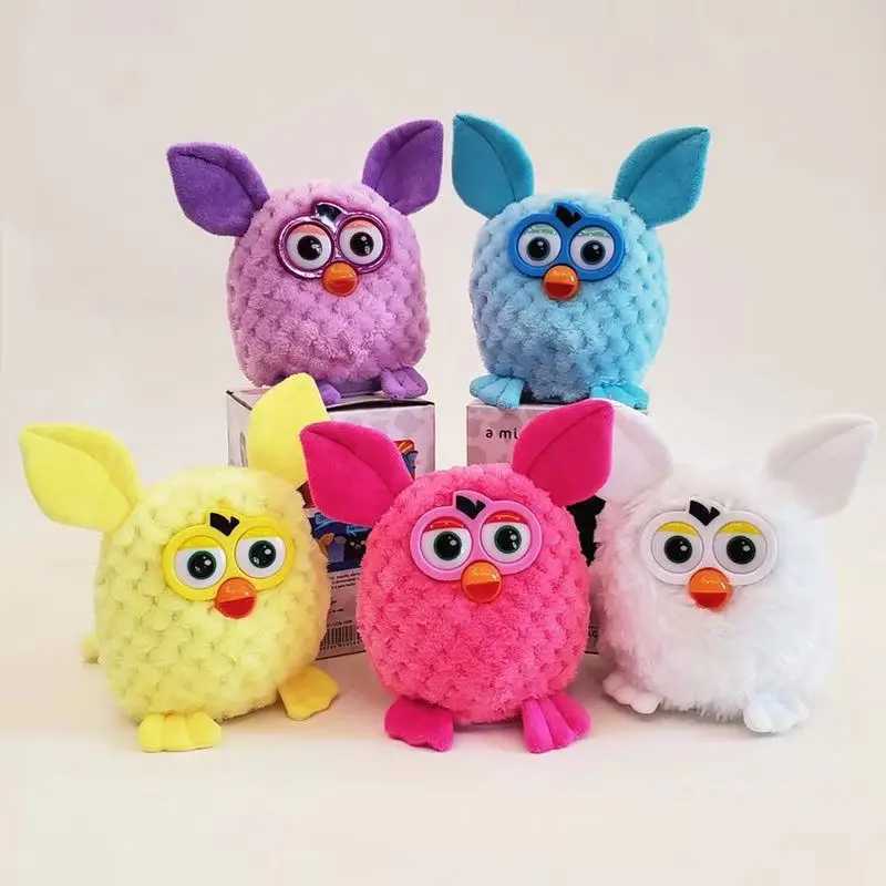 Electronics Robots With Box Electronic Pets Interactive Toys Phoebe Firbi Pets Owl Elves Recording Talking Hamster Smart Toy Doll Furbiness boom J2411