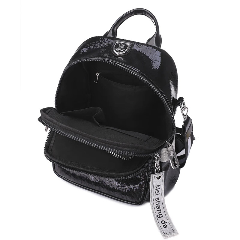 Fashion Women Backpack Pu Leather Travel Back Pack Casual Shoulder Bag High Quality School Bags For Teenagers Girls Sac 241029