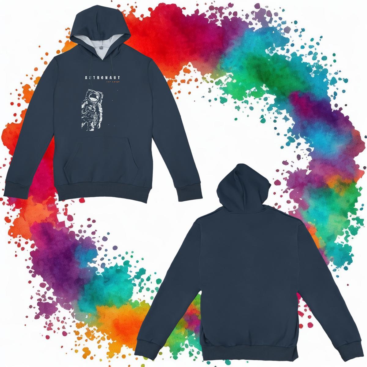 Fashion Unisex Sweatshirts Breathable Loose Fit Men's Hooded Sweatshirt Floral Print Clothings Hip Hop Thick Fleece