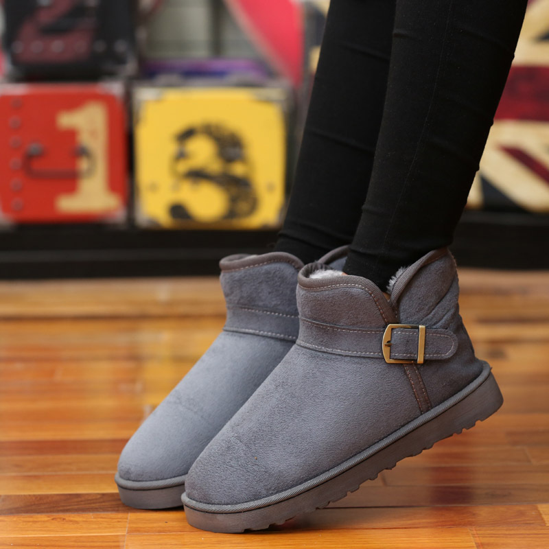 2024 free shipping designer snow fur furry flurry winter boots ankle work shoes platform martin boot mens booties