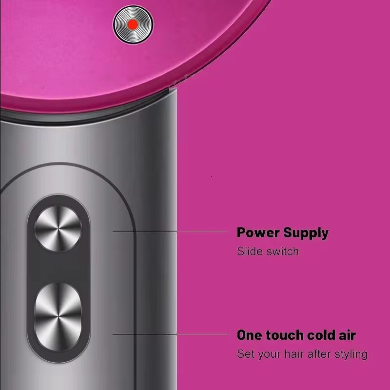 Professional Bladeless Constant Temperature Negative Ion Attachment 5 Household Powerful Styg Hair Dryer