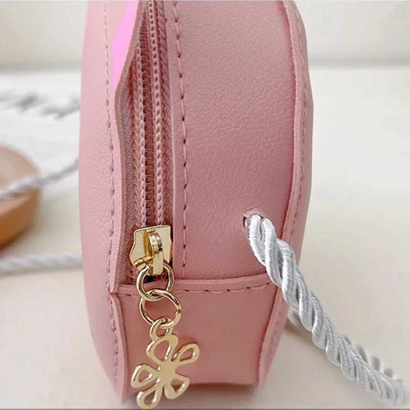 Kids Bag Fashion Cute Cat Crossbody Bag Coin Wallet Lovely Hand Bags for Boys and Girls Mini Shoulder Bags LX241104