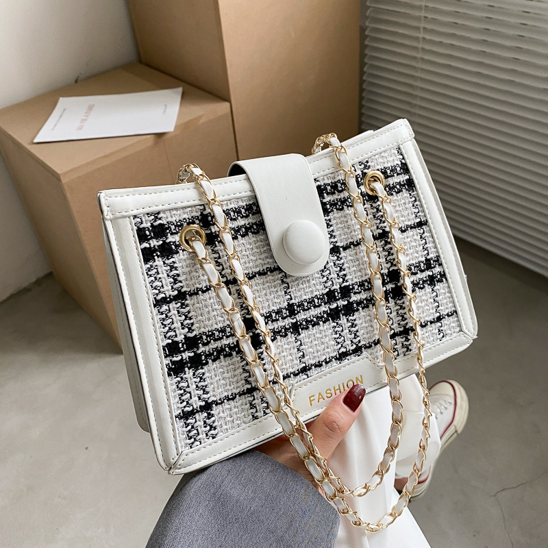 2025S Fashion Designer New Autumn And Winter Minimalist Niche Chain Shoulder Bag For Women