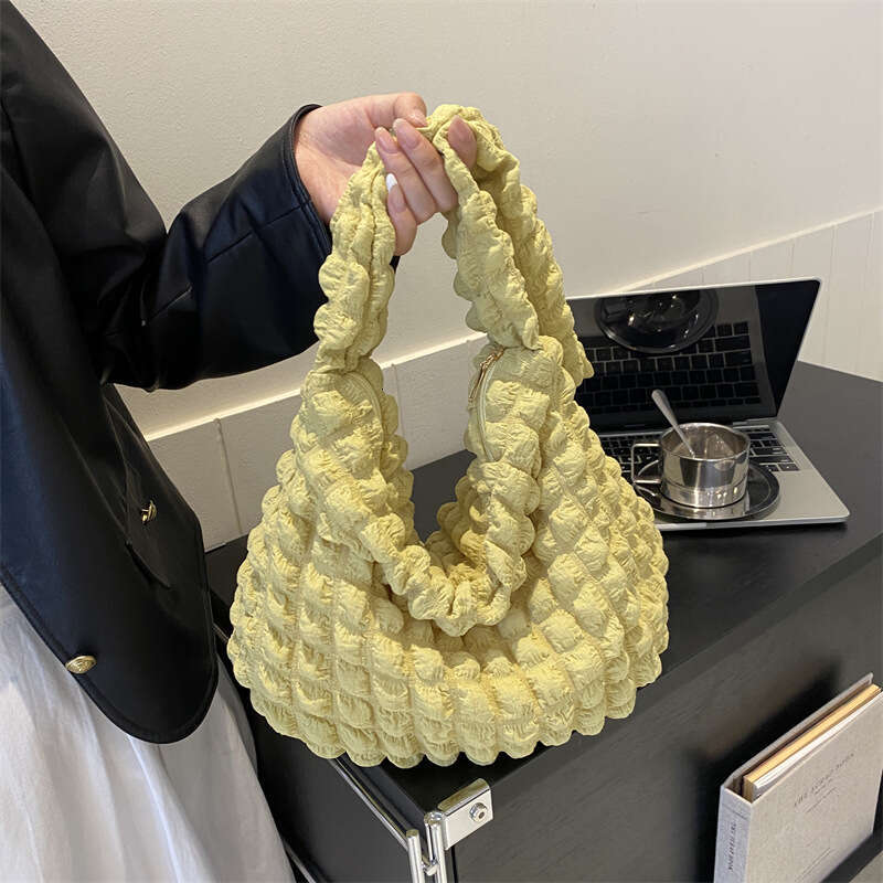 Designer Bag Women Cloud Bubbles Shoulder Bag Soft Nylon Puff Large Capacity Handbag Casual Shopper Tote Female Books Underarm Bag purse luxury bag 00