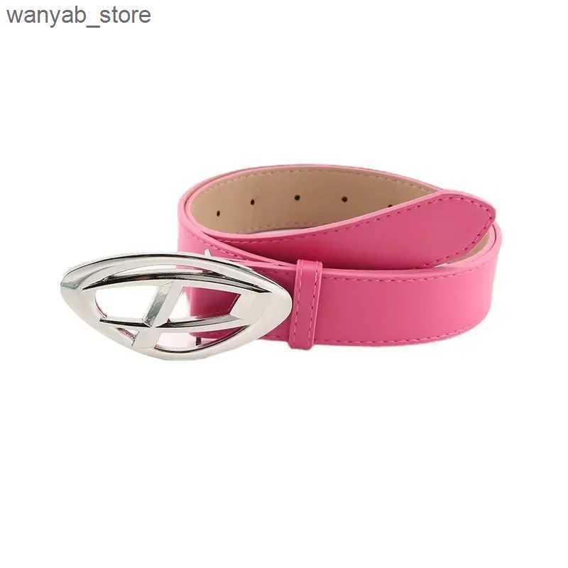 Belts New Fashion Y2k Belt Pu Leather Jeans Belt Simple Fashion Casual Gothic Moon Star Buckle Belt Retro Design L240910