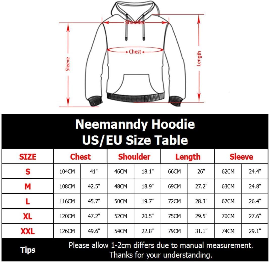 Hoodie for Mens Womens Unisex Graphic Print Hoodies 3D Colorful Novelty Design Long Sleeve with Pocket Graphic Hip-hop cool