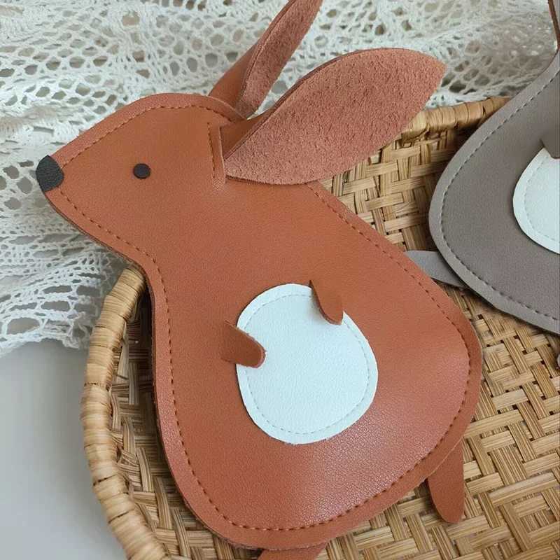 New Cute Bunny Kids Mini Bags for Toddler Girls Boys Squirrel Crossbody Bag Kawaii Baby Childrens Small Handbags Gift LX241104