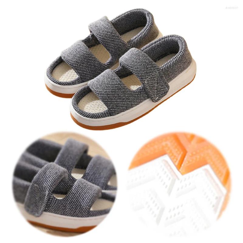Sandals Diabetic Dual Straps Wide With Arch Support Adjustable Shoes Non Slip For Stress Relief zhanyishengli
