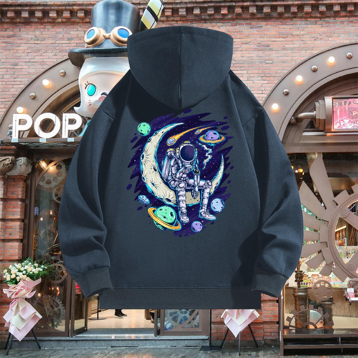 Classic Casual Mens Hoodie Sweatshirt Hooded Collar Long Sleeve TOP Quality Men Clothes Hoodie Black Khaki Blue Tops Pullover Hoodie Casual Daily Wear