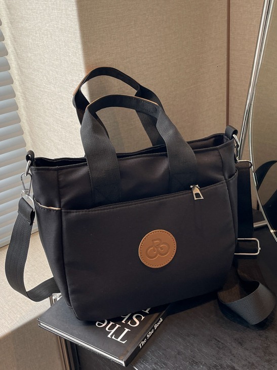 Canvas For Bags Designer Handbags Style Women's Shoulder Simple And Versatile Casual Commuting Crossbody Bag