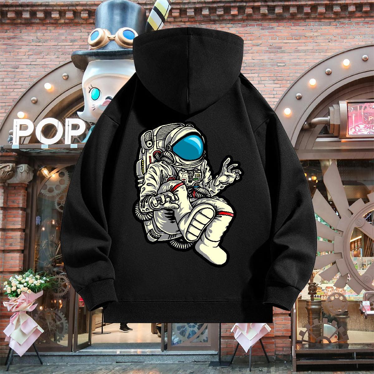 Customized Men Hoodie Hooded Collar Long Sleeve Designer Couples Hoodie Plus Size Cartoon Top Hoody Street Casual Warm Fleece