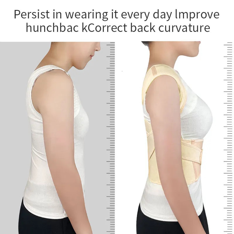 Posture Corrector Back Support Comfortable Back and Shoulder Brace for Men and Women Device To Improve Bad Posture Belt 241023