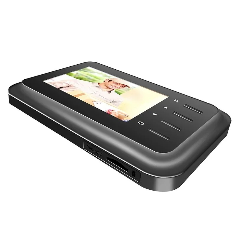 2024 2.4Inch LCD Peephole Camera IR Night Vision Video Eye Door Bell Visual Doorbell Smart Home Camera2. Outdoor 1.