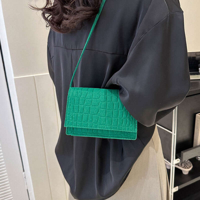 Designer Bag 2024 Fashion Women Bags Designer Luxury Square Felt Crossbody Bags Female Totes Shoulder Handbags For Women Messenger Bag