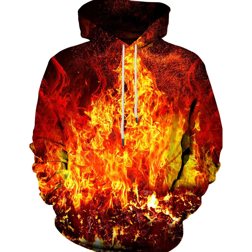 Hoodie for Mens Womens Unisex Realistic 3D Print Galaxy Pullover Hooded Sweatshirt Hoodies with Big Pockets Graphic keep warm cool
