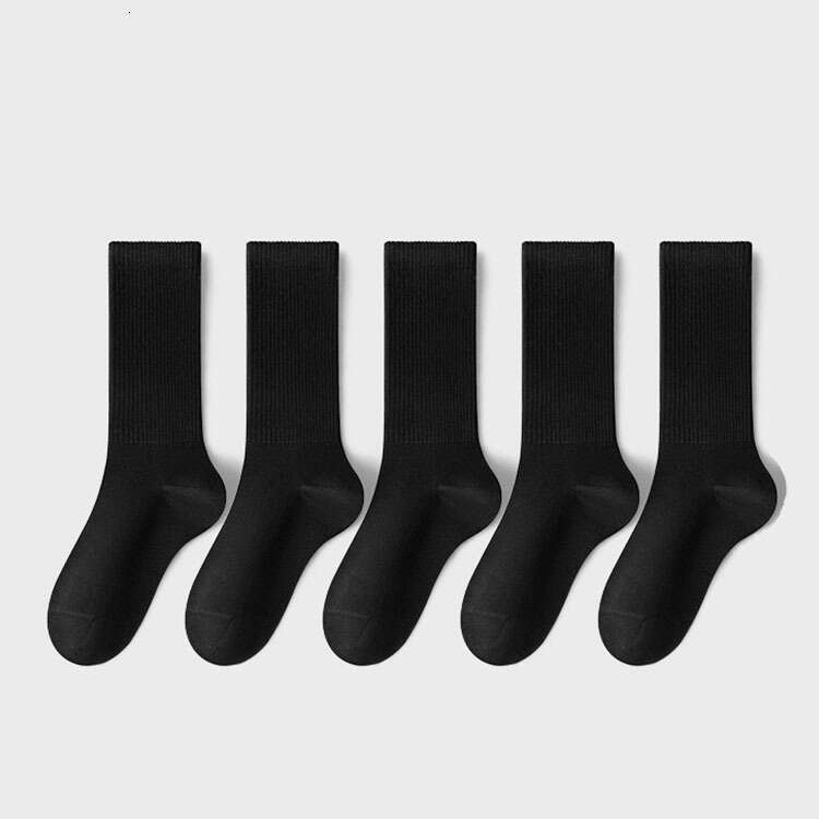 shanshi men socks High tube solid men's and women's macaron color long street fashion ins style sports cotton socks skateboard socks