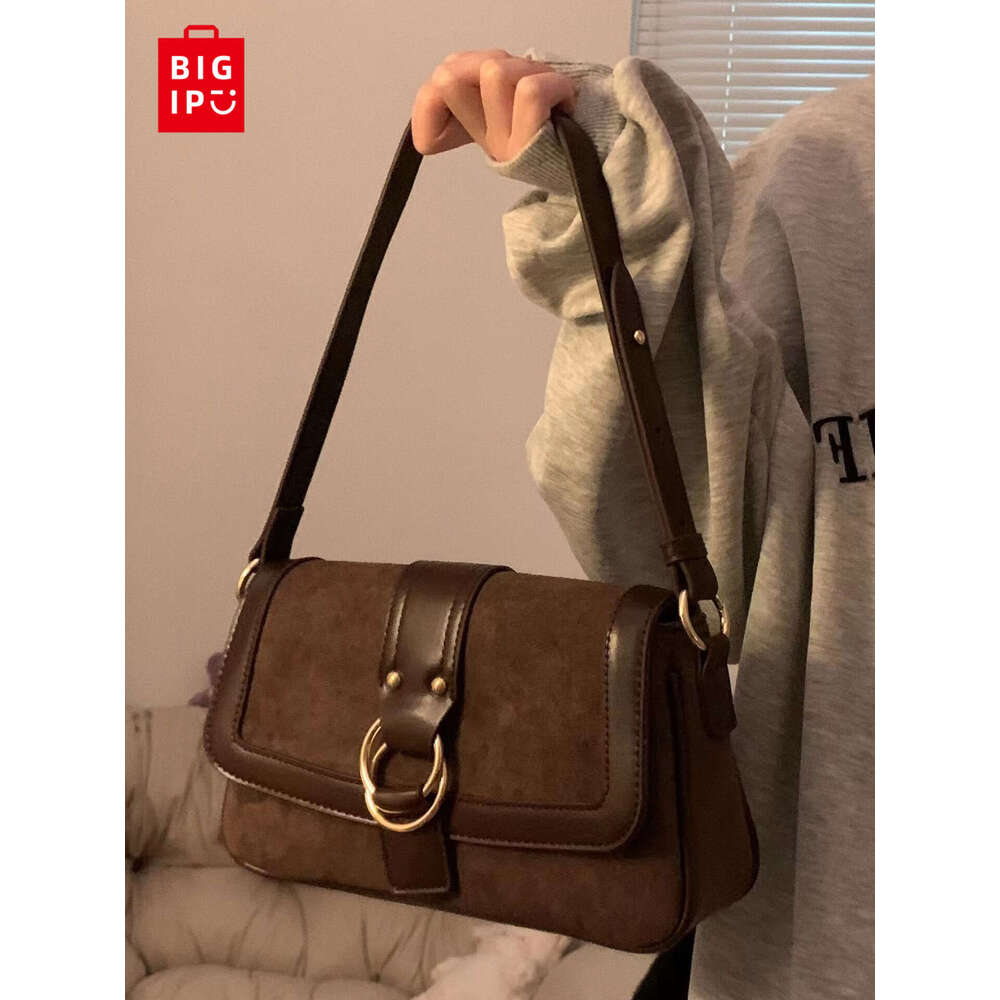Designer Bag JIAERDI Vintage Brown Handbags Women Spring Casual Designer Luxury Bag Ladies Large Capacity Harajuku Aesthetic Bolso Mujer handbag