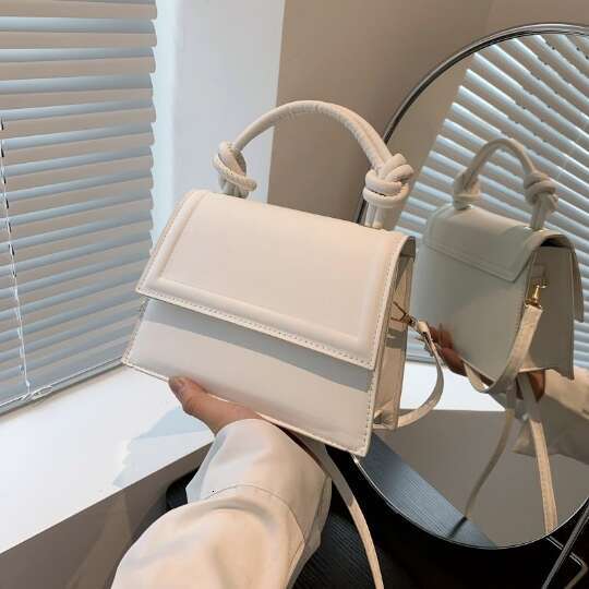 White 2025 New Fashion Woman Bag Shoulder PU PVC Girl Women Lady Bags Handbag Cosmetic Case Purses Tote Women's Hand