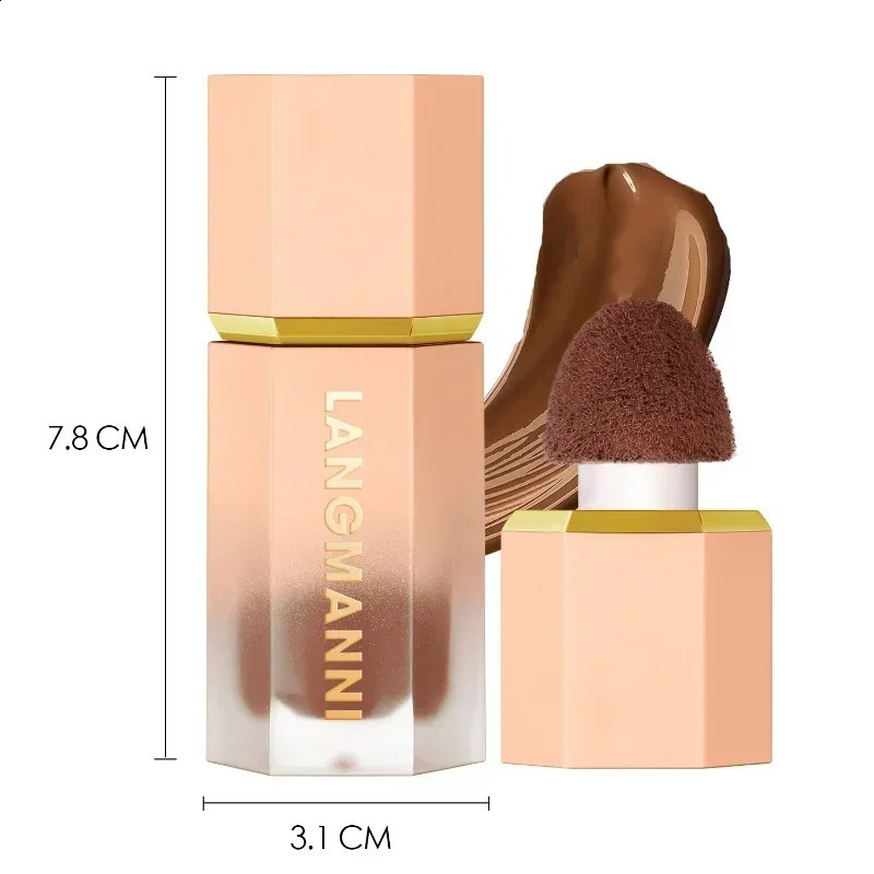 Waterproof Liquid Contour Bronzer Stick Natural Lasting Matte Nose Shadow Contouring Brighten Face Highlighter Cream Face Makeup 241105