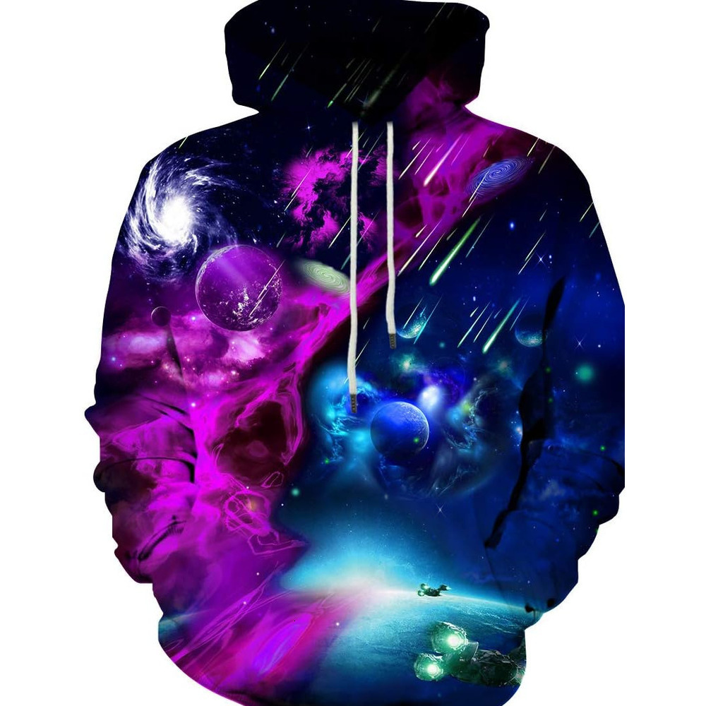 Hoodie for Mens Womens Graphic Hoodies for Men Women Unisex Novelty Sweatshirts Cool 3D Printed Pullover Hoody Hoodie with Pocket Graphic color