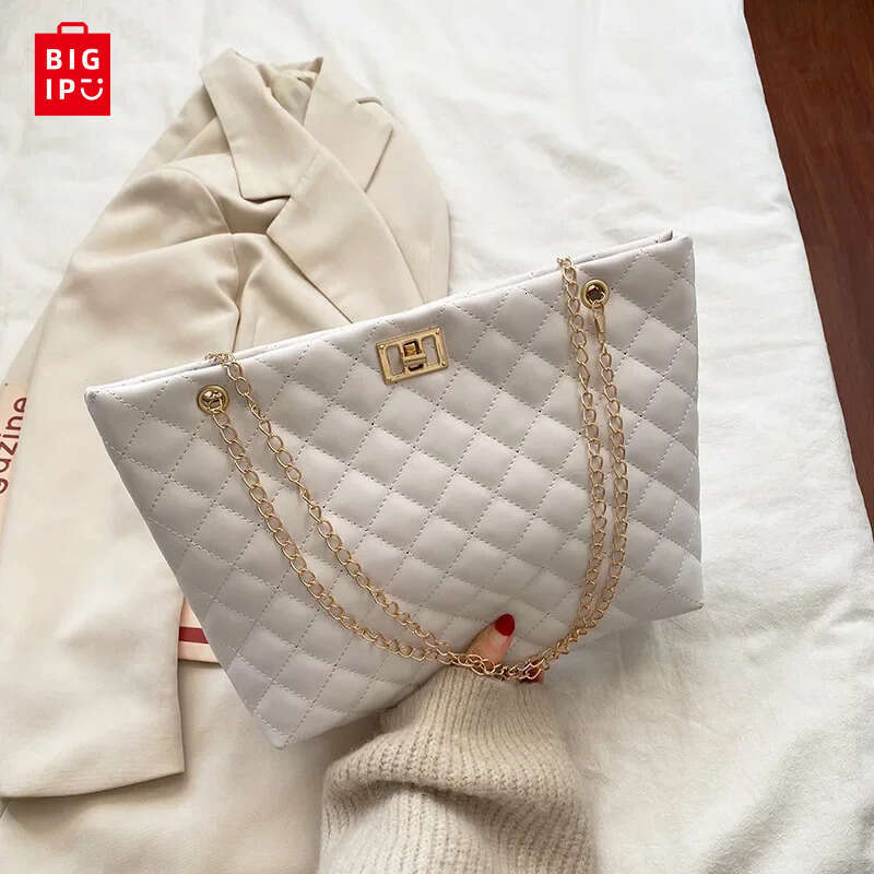 Designer Bag Tote Bags For Women PU Leather Diamond Lattice Handbag Personality Large Capacity Underarm Shoulder Bag Designer Bag Handbags