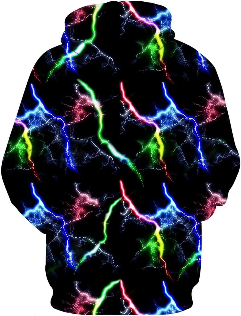 Hoodie for Mens Womens Neutral and innovative 3D printed hooded long sleeved sweatshirt suitable for men and women with large pockets Graphic cool, an