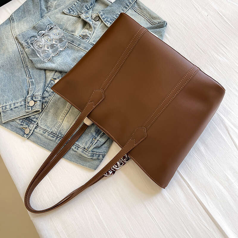 Women's New summer black handbag large capacity shoulder niche commuter woman Tote bag