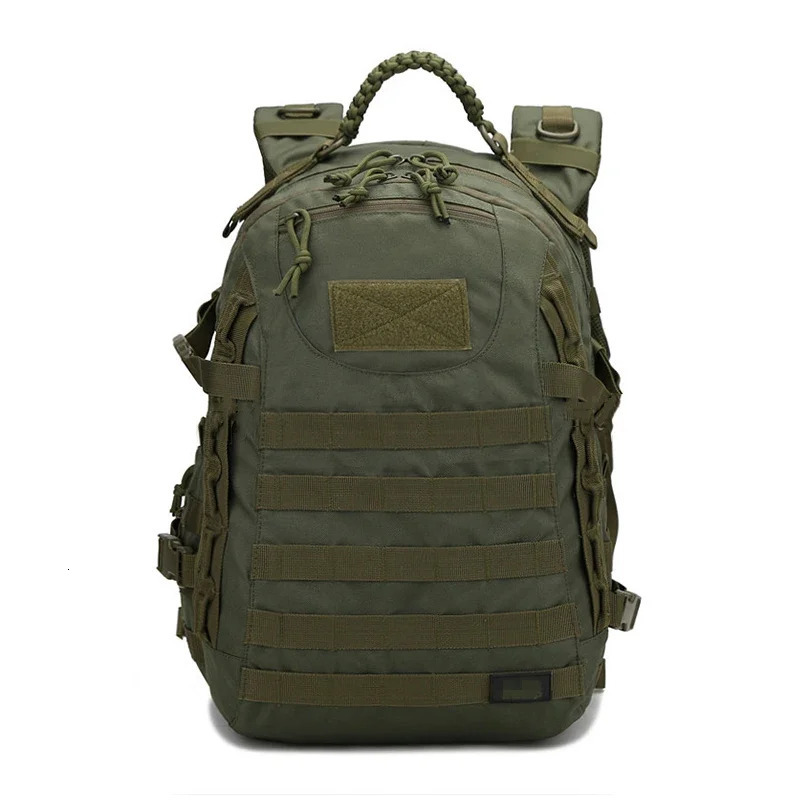 Mens Military Tactical Backpack Outdoor Waterproof Camping Hunting Hiking Sports Bag Soft Back Large Capacity Military Molle Rucksack 241104