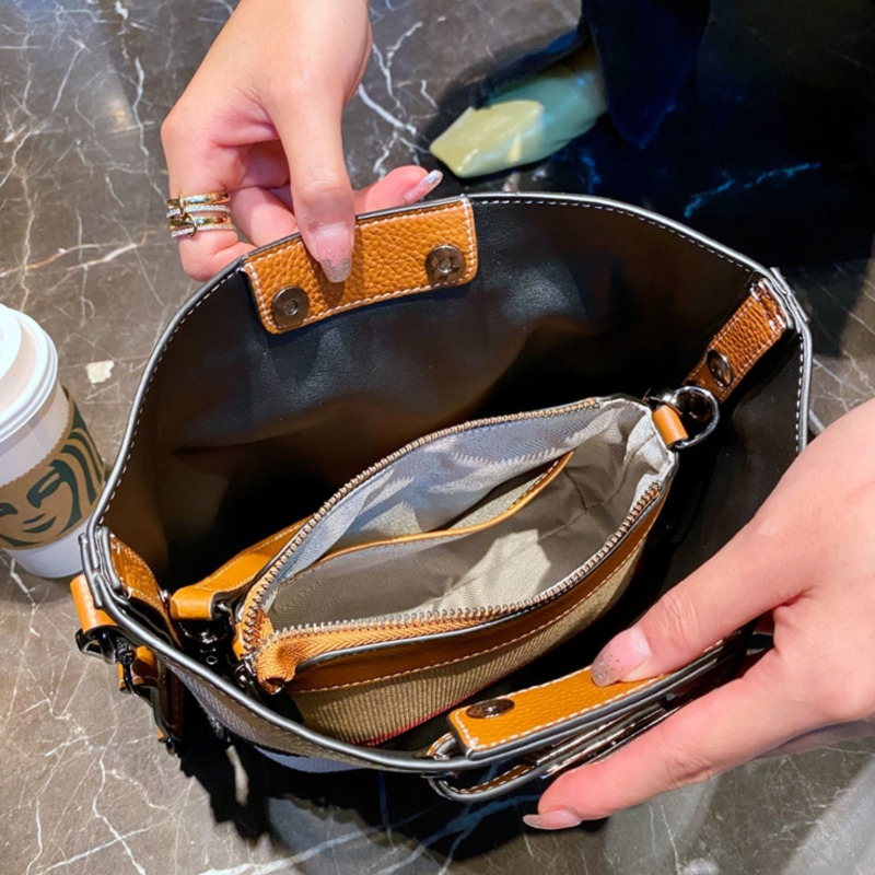 Genuine Leather Casual HandBag For Women 2023 New Large Crossbody Bag Messenger Fashion Brand Designer Trends Handbag