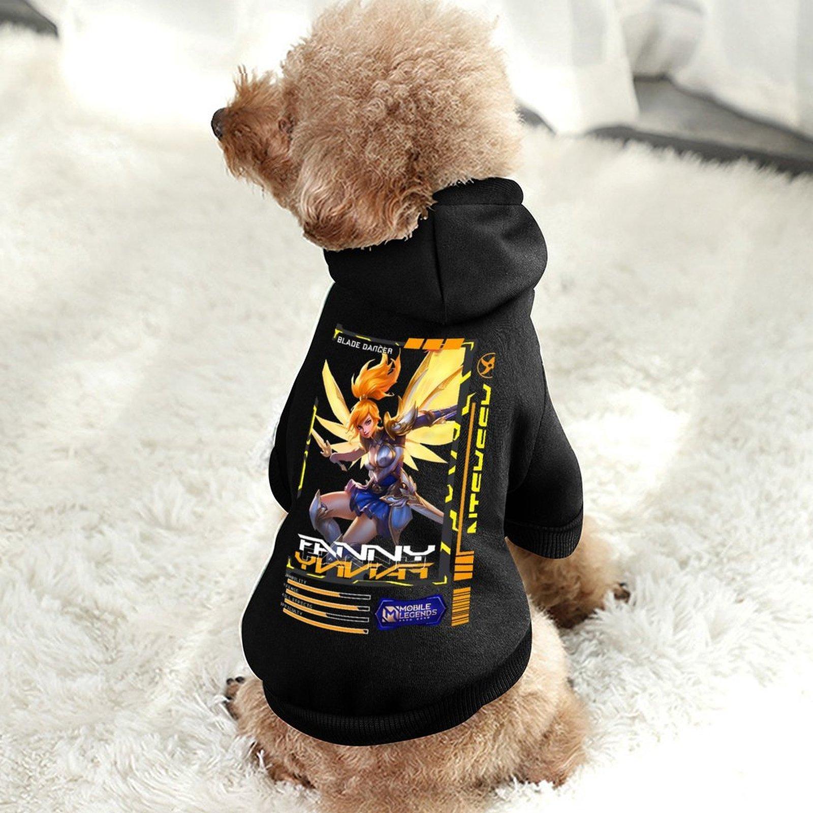 Designer Fashion Dog's Hooded Sweatshirt Breathable Casual Cat Hoodie Free DIY Anti-linting Brand Pullover Hoodie