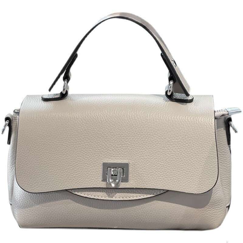 Designer Bag Luxury Handbags Female Crossbody Bags Vintage Genuine Leather One Piece Shoulder Bag Small Square Bag For Women Cowhide Blue Bag