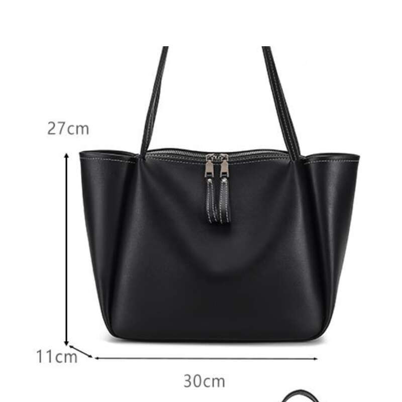 Designer Bag Pu Soft Skin Tote Bags Women's Bags New Shoulder Bags European American High Capacity Leisure Versatile Commuter Lady Trend Bags