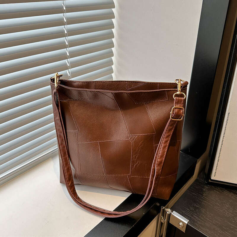 Designer Bag Large Capacity Soft Pu Leather Shoulder Bag, Casual Tote Crossbody Bags For Women, Ladies Handbags For Commuter