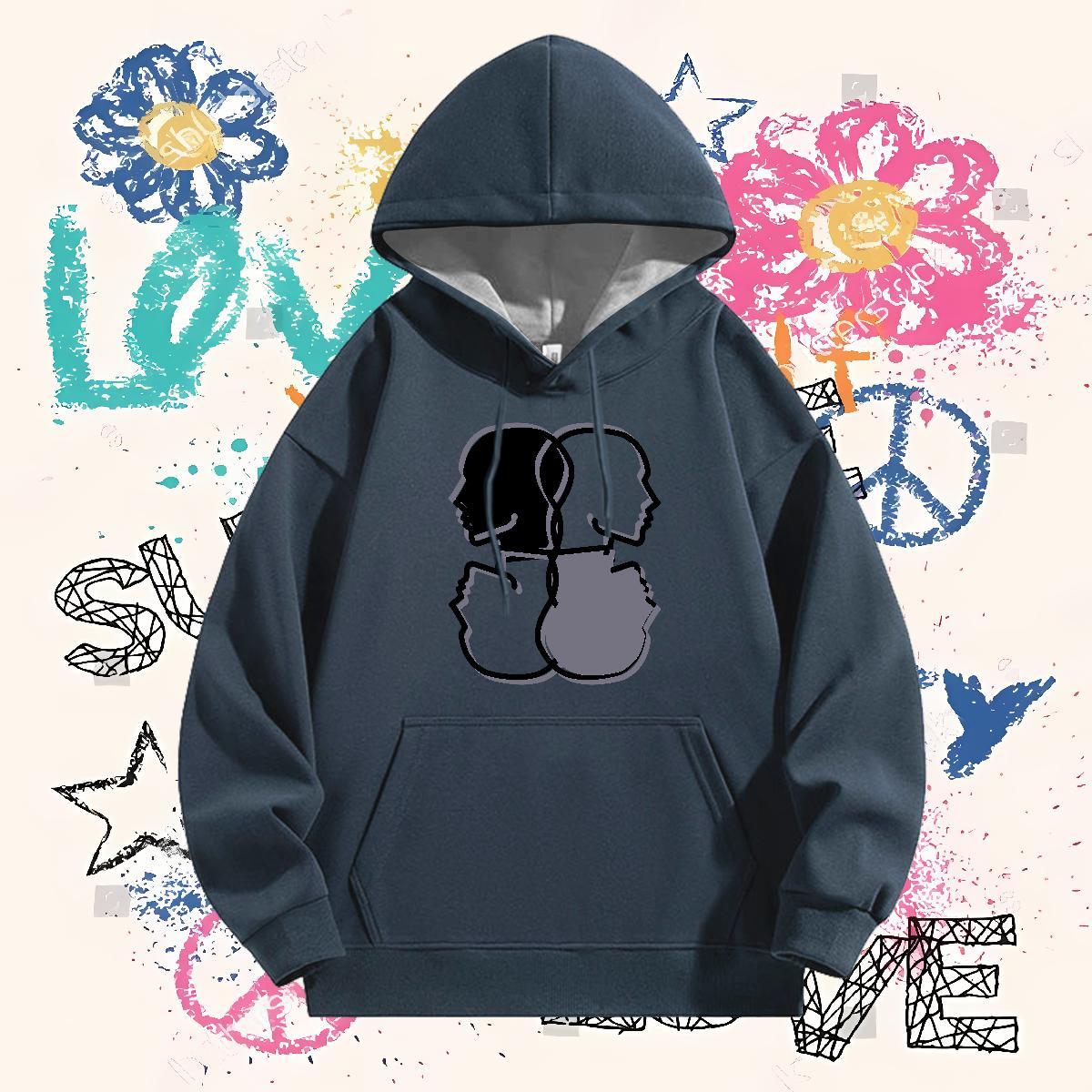 New Arrival Unisex Sweatshirts Hooded Collar Long Sleeves Brand Men Tops Hoodie Custom Big Size Top Pullover Hoodie Sport 350g Cotton