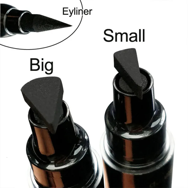 Liquid Eyeliner Stamp Marker Pen Waterproof Long Lasting Double-ended Cosmetic Makeup Eye Liner 241104