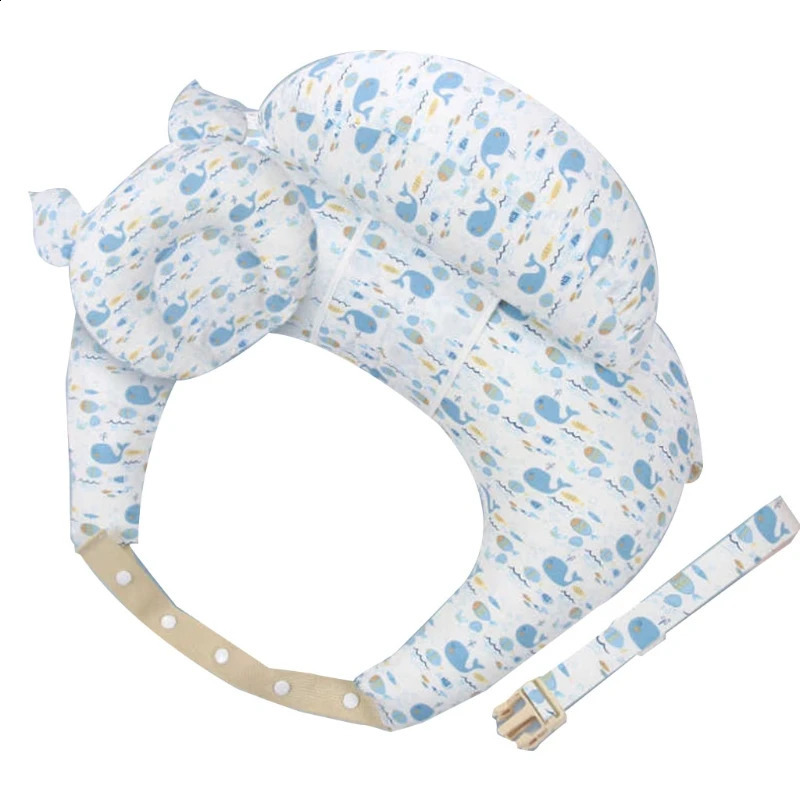 2024 adjustable born care breast feeding pillow bottle feeding with auxiliary shoulder strap support position feeding 241105