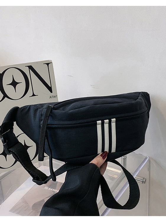New Fashionable Chest For Men And Women, Sports Waist Casual, Striped Crossbody Bag, Shoulder Bag Designer Bags Handbags Women