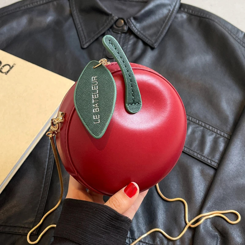 Lipstick Bags For Women Fashion Mini Circular Crossbody Bag Cute Round Bag Coin Purse Handbag er Shoulder Bag 241031