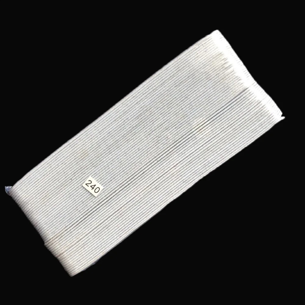 50 Pcs Sandpaper Replacement Pads 100 120 180 240 Grit Nail Professional File 241105