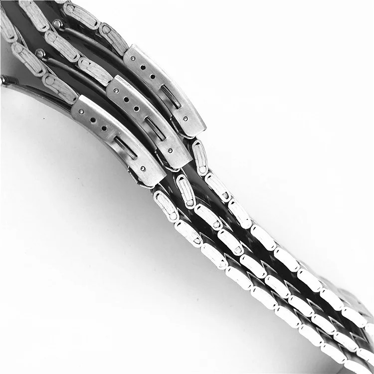 Stainless Steel Watch Band Universal Strap Folding Safety Buckle for Women Bracelet Strap18mm 20mm 22mm Belt Accessories 241105
