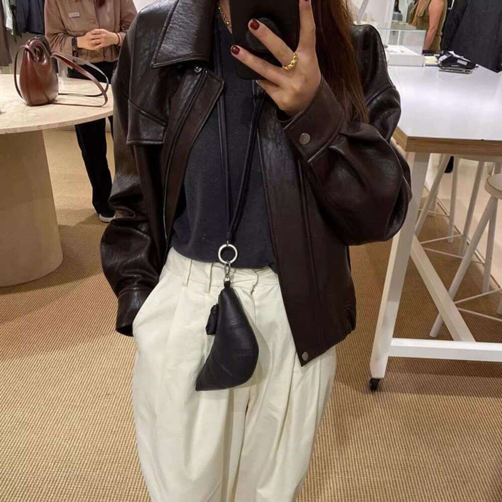 Designer Bag JIAERDI Retro Black Hobos Bags Purse Women Hot Girls Leather Soft Casual Crossbody Bags Aesthetic Female Vintage Mini Bag Ladies handbag