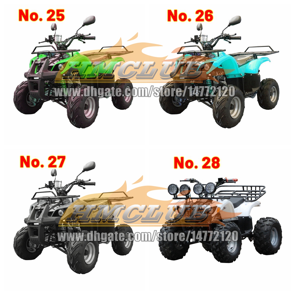 Kids Adult ATV UTV MOTO All-terrain Motorcycle Four Wheels ATV OFF-road 49CC 50CC 2-Stroke Engine Gasoline Racing MOTO For New Year Birthday Holiday G