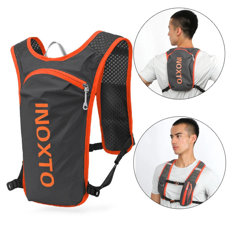 5L breathable moisturizing vest trail running backpack lightweight bicycle running backpack jogging marathon backpack cycling climbing bag 241104