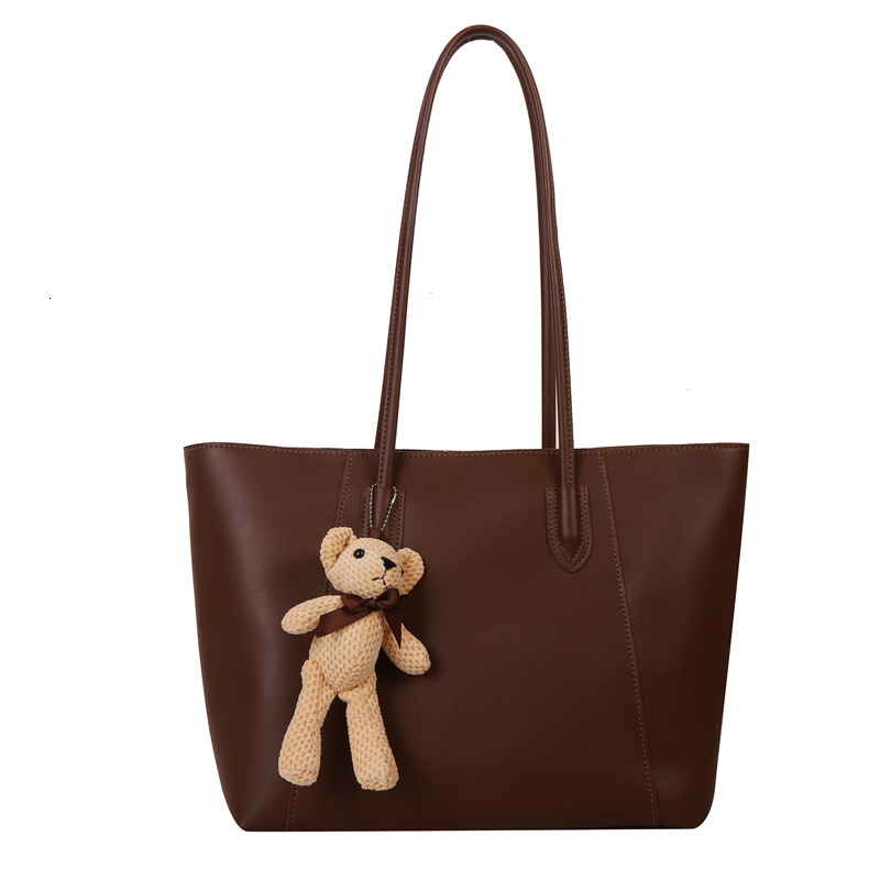 New designer large capacity commuting handbag, high-end fashion multifunctional women's shoulder bag, fashionable bag