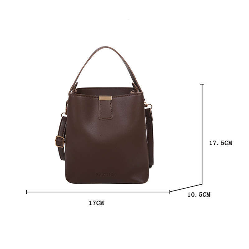 Fashion Ladies Handbags Designer Crossbody For Women Small Bucket Shoulder Bag Pu Leather Travel Messenger Bags