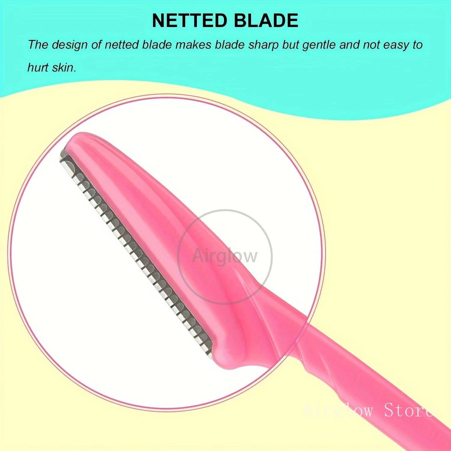 40Pcs Eyebrow Razor Multipurpose Exfoliating Dermaplaning Tools and Razor with Precision CoverSafety Beauty Knife Unisex 240321