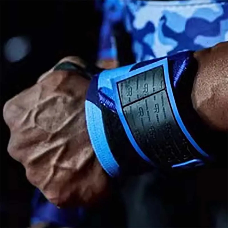 Camouflage wristband wrapped gym fitness weightlifting hand support Crossfit wristband for men and womens exercise wristband support 241104